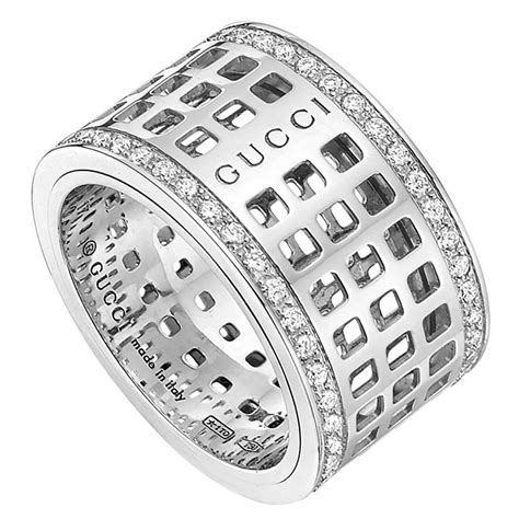 gucci diamond band ring